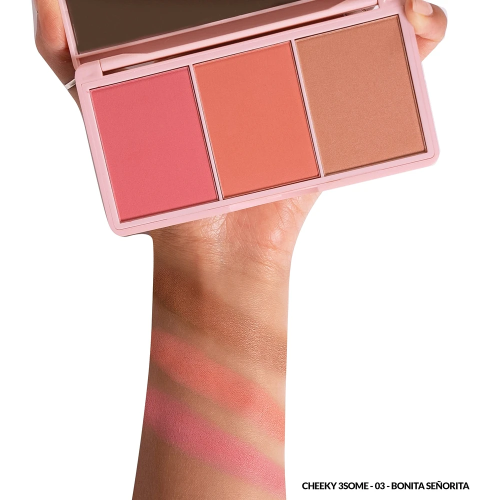 Cheeky Threesome - Blush Trio Just A Pinch