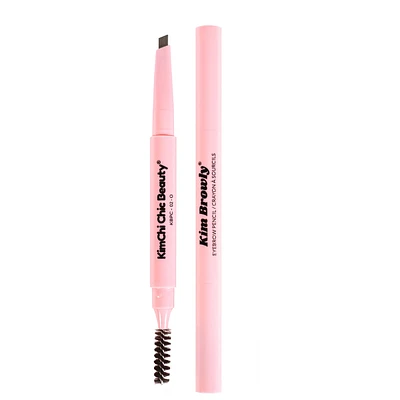 Kimbrowly Eyebrow Pencil -R - Dark Brown