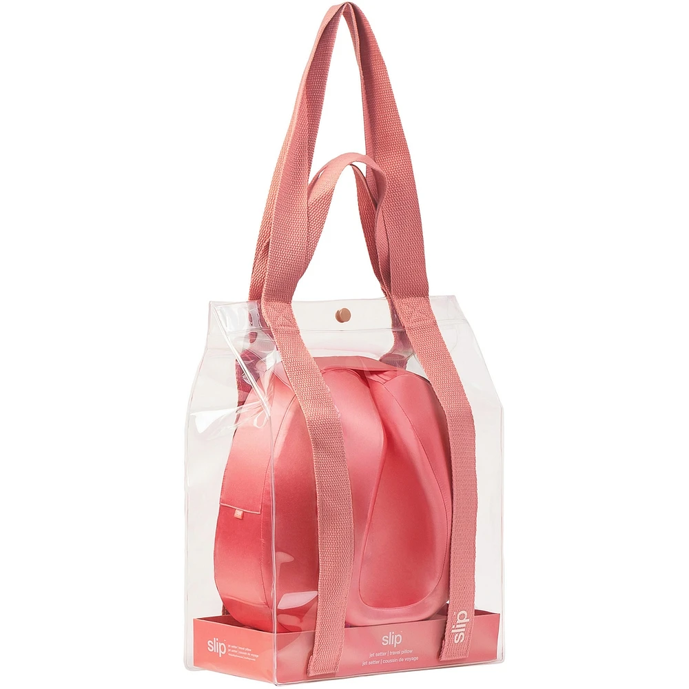 slip jet setter travel pillow - bon voyage