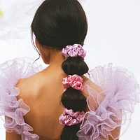 slip pure silk large scrunchies - belleflower