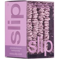 slip pure silk skinny scrunchies - wildflower