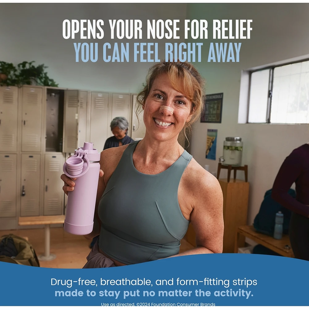 Nasal Strips Large Tan 30ct