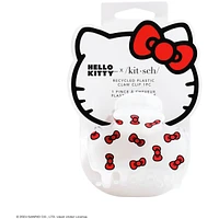 Hello Kitty x Kitsch Recycled Plastic Claw Clip 1pc - Kitty Bows