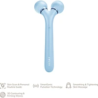 Rouleau Facial Sonique 4-en-1 (Noir)