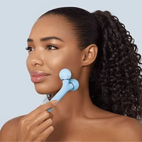 Rouleau Facial Sonique 4-en-1 (Noir)