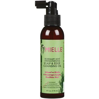 Huile Nettoyant Cuir Chevelu et Bords au Romarin et a la Menthe