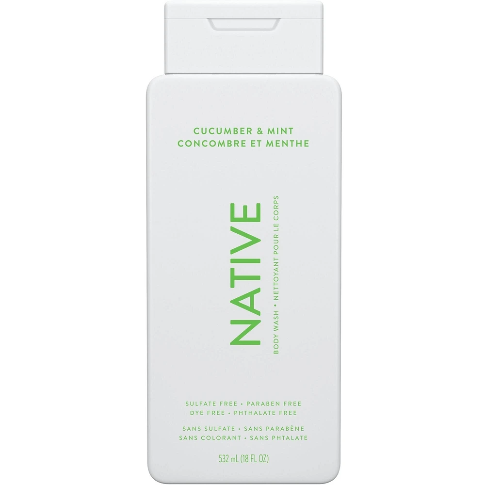 Native Body Wash Cucumber & Mint 510g