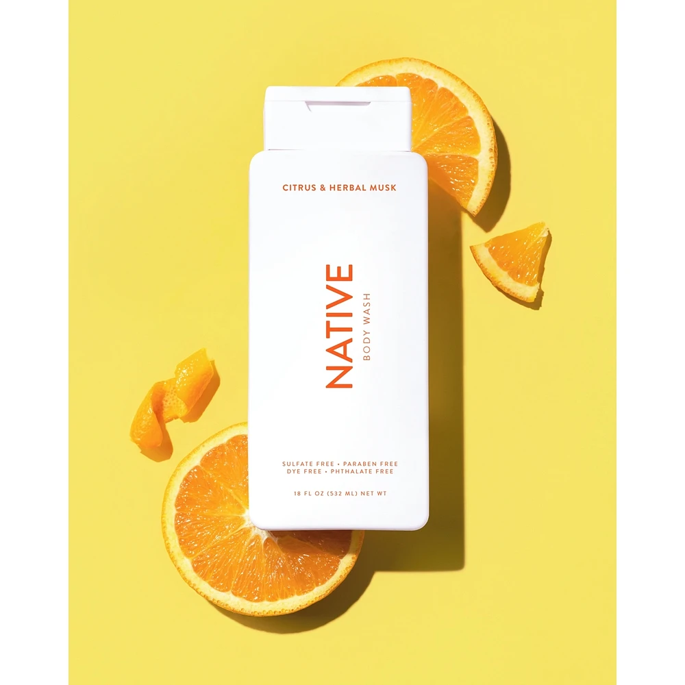Body Wash Citrus & Herbal Musk