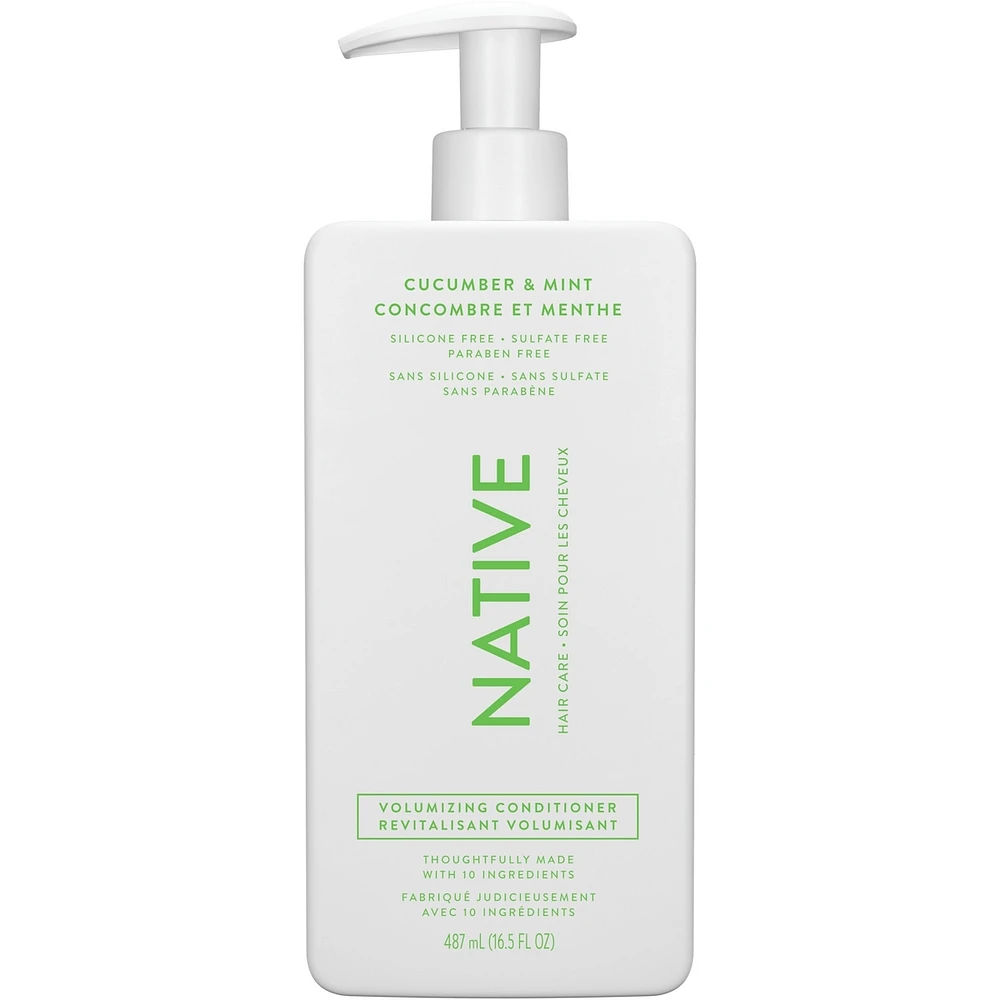 Revitalisant volumisant Native Concombre et menthe