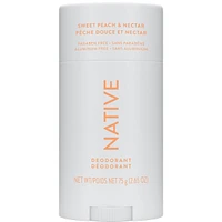 Natural Deodorant, Sweet Peach & Nectar, Aluminum Free