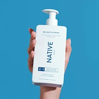 Full & Thick Sea Salt & Cedar 2-in-1 Shampoo, Sulfate & Paraben Free