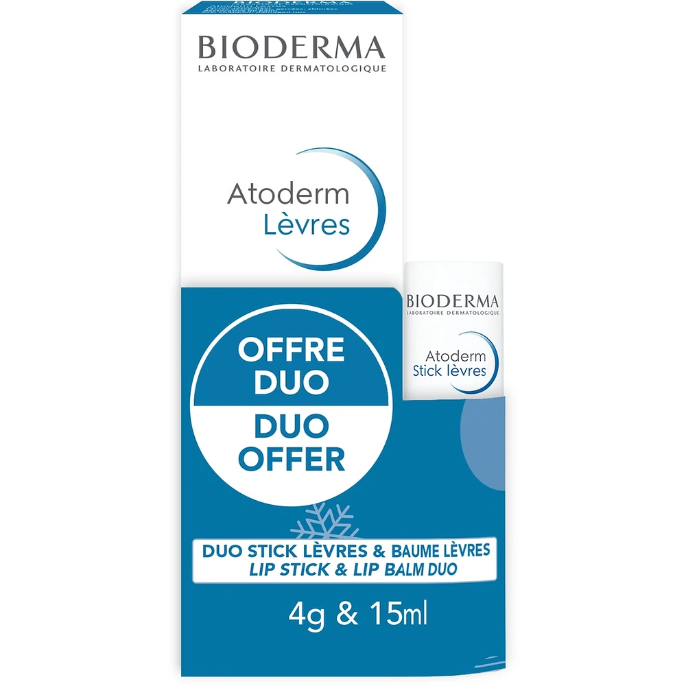 DUO Stick lèvres + baumes levre