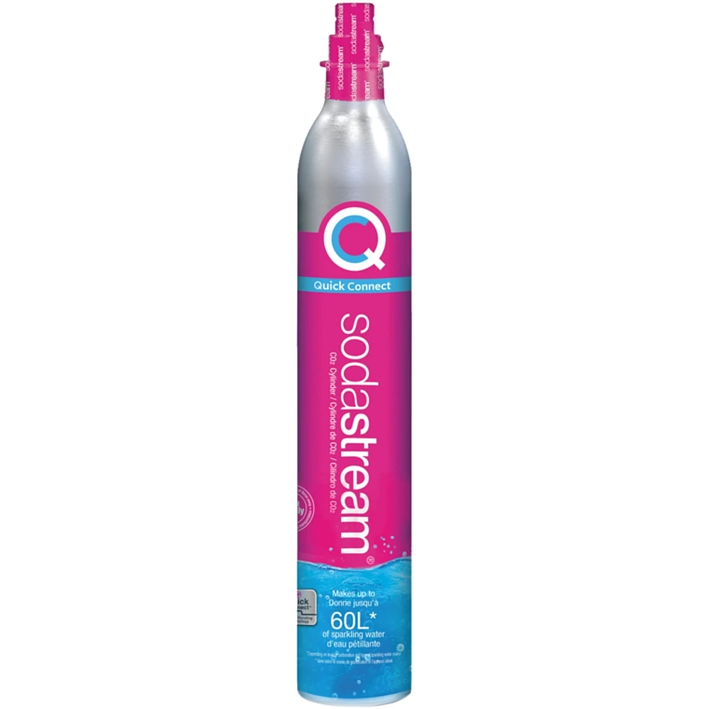 Cylindre de CO2 Quick Connect rose