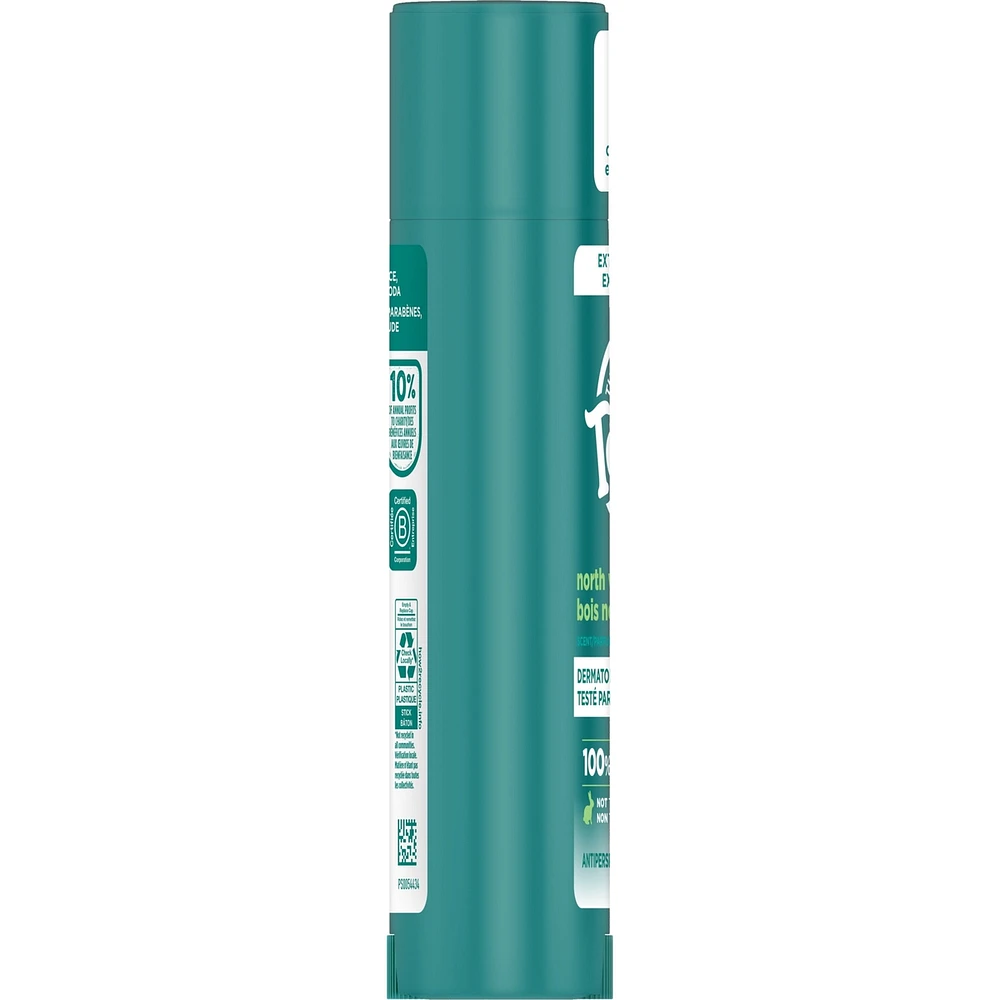 Antisudorifique Tom's of Maine Bois nordique pour les hommes et les femmes, avec aluminium recyclé, 92 g