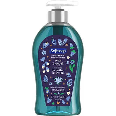 Softsoap Limited Edition Liquid Hand Soap, Kitchen and Bathroom Hand Soap, Wild Bluebell Scent