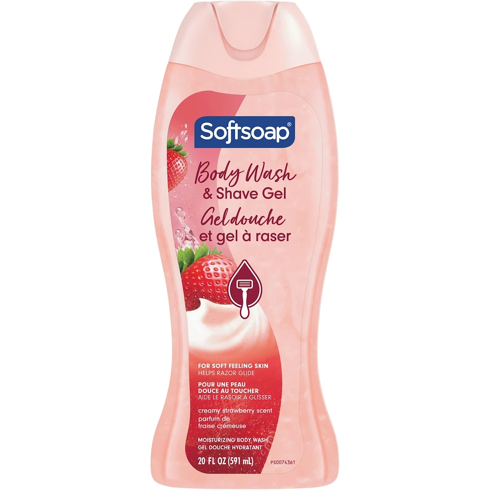 Moisturizing Body Wash and Shave Gel