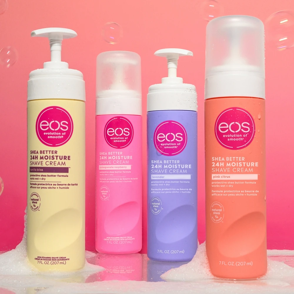 Shea Better Travel Size Shaving Cream, Pomegranate Raspberry