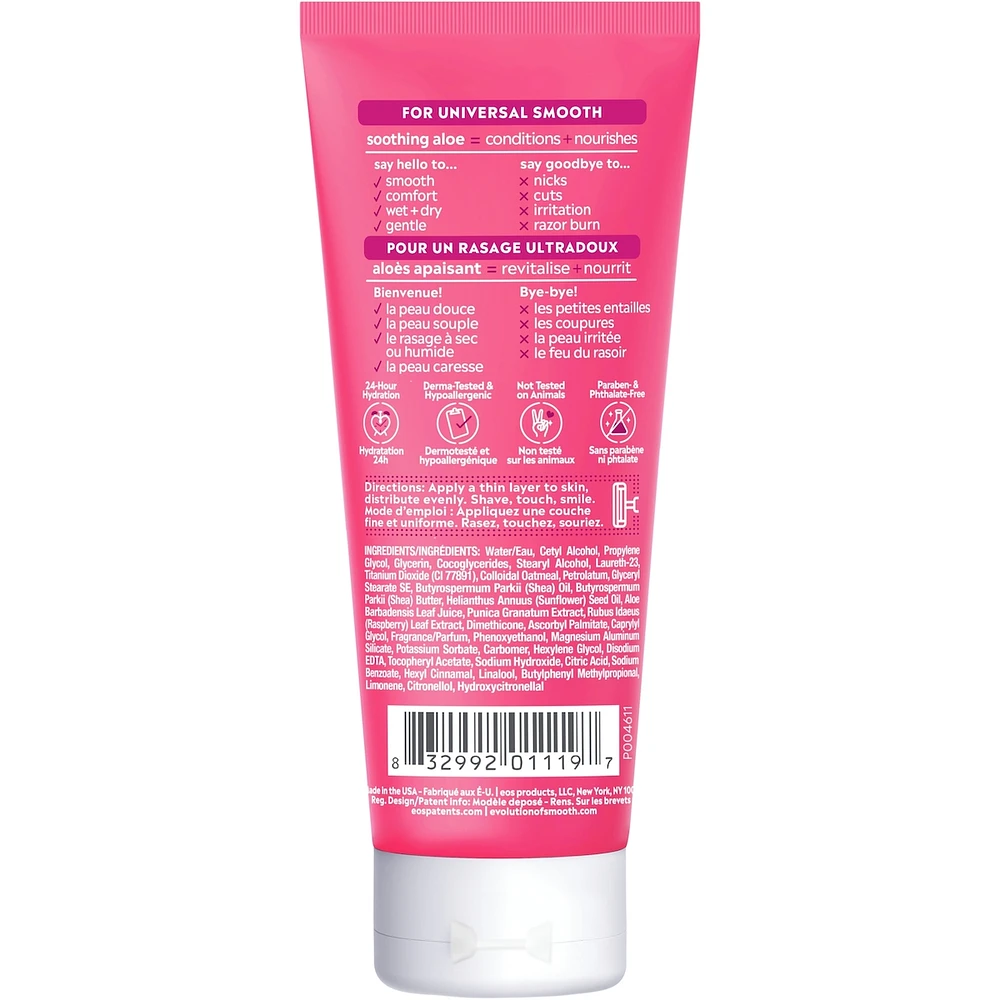 Shea Better Travel Size Shaving Cream, Pomegranate Raspberry