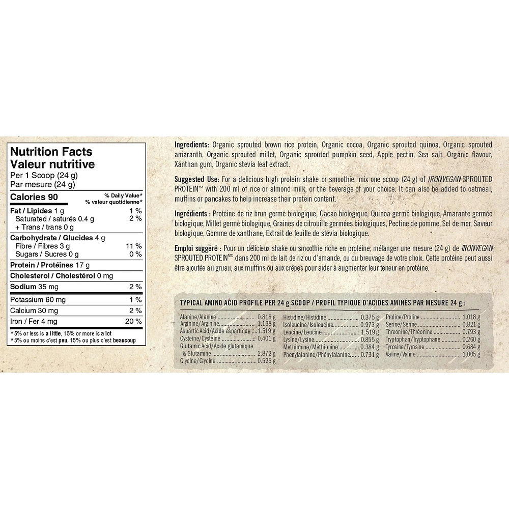 Sprouted Protein Powder