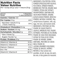 Protein & Greens - Chocolate
