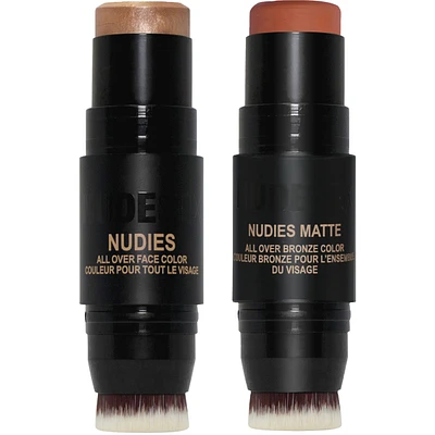 Glowy Nude Skin Kit (Bubbly Bebe, Sunkissed)