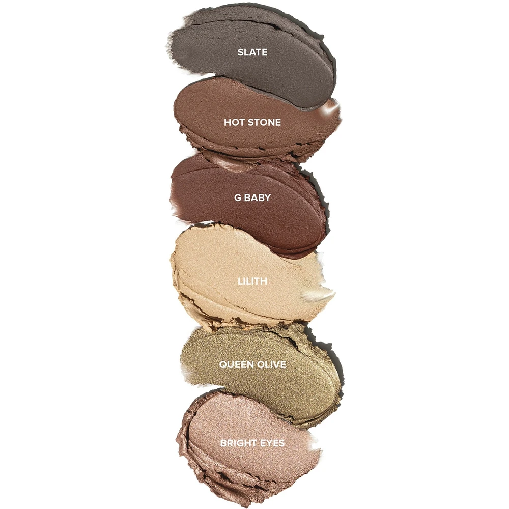Nude Earth 6-Piece Eye Palette