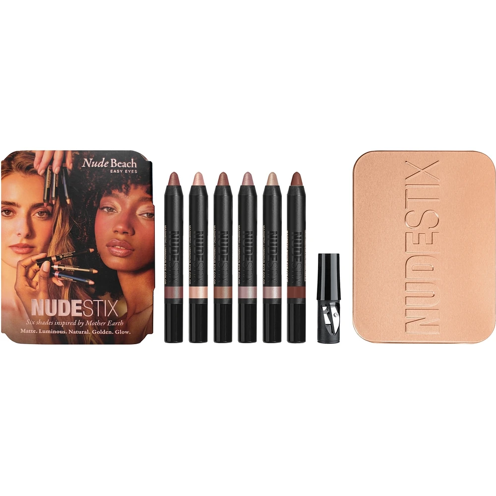 Nude Beach 6-Piece Eye Palette