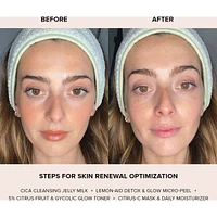 NUDESKIN Cica Cleansing Jelly Milk Cleanser