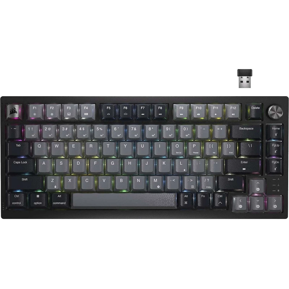 Clavier de jeu mécanique sans fil K65 Plus RVB