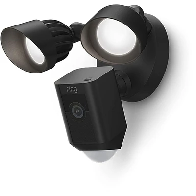 Floodlight Cam Wired Plus - Black