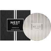 Couvercle de bougie classique collection argent