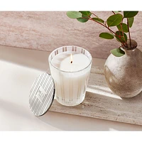 Couvercle de bougie classique collection argent
