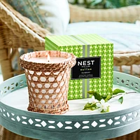 Rattan Bamboo Classic Candle