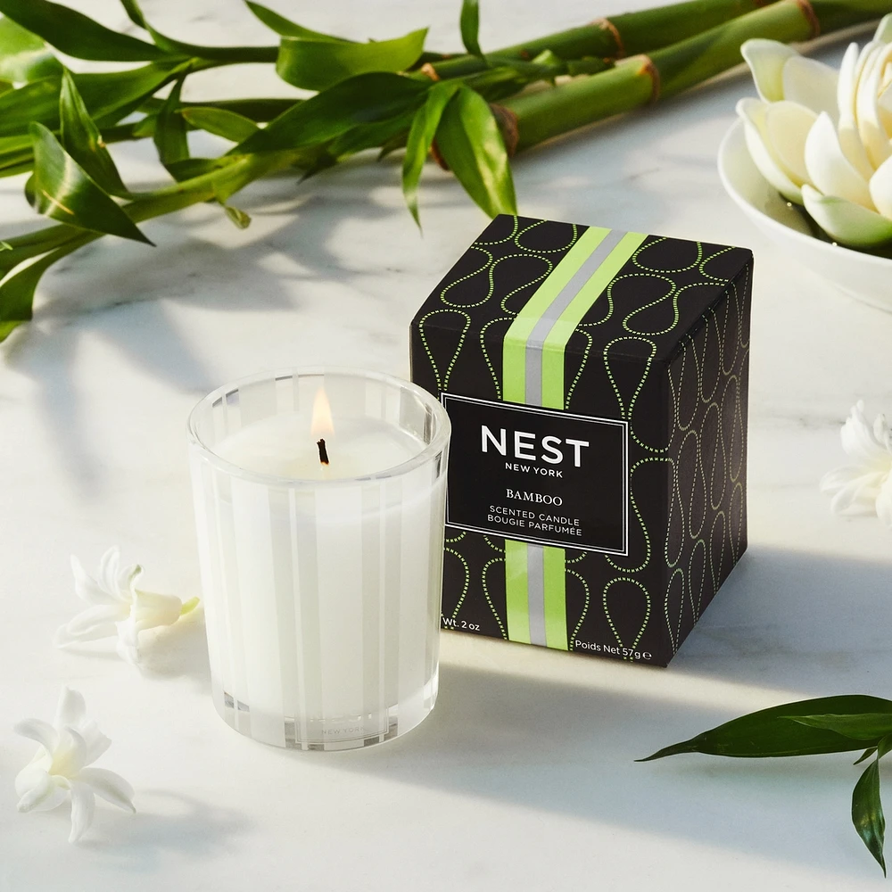 Bougie votive Bamboo