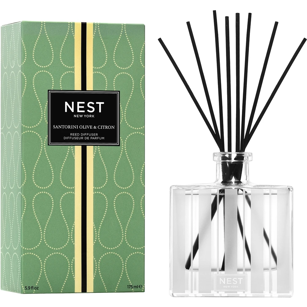 Diffuseur de parfum Santorini Olive & Citron