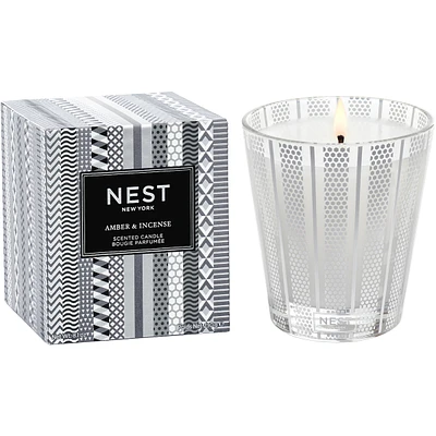 Bougie classique Amber & Incense
