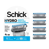 Schick Hydro Skin Comfort Dry Skin Men’s Razor Blade Refills