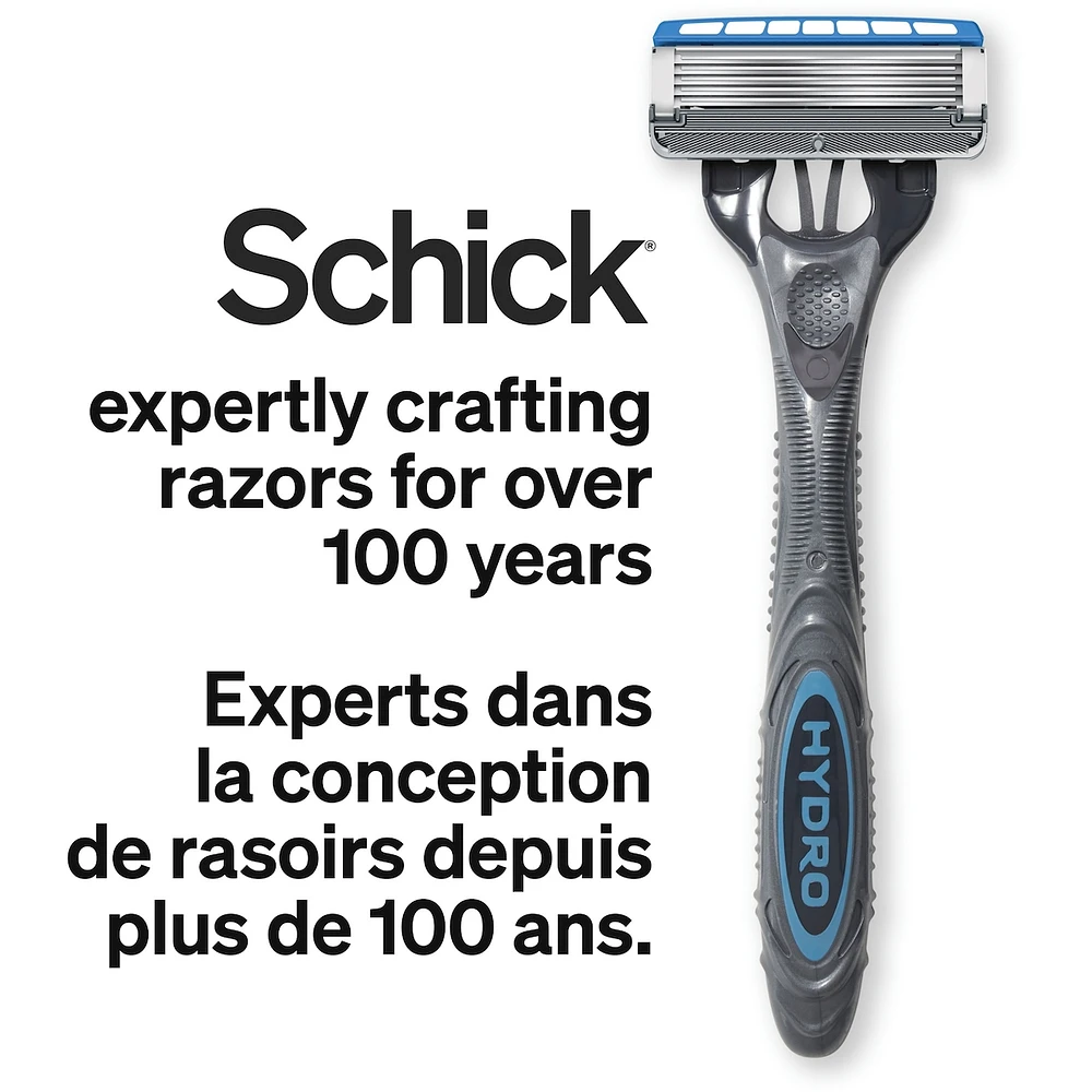 Schick Hydro Sensitive Skin Disposable Men’s Razor, 2 Disposable Razors