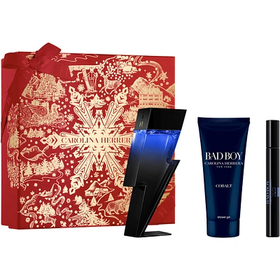 Coffret 3 pièces Bad Boy Cobalt Elixir eau de parfum