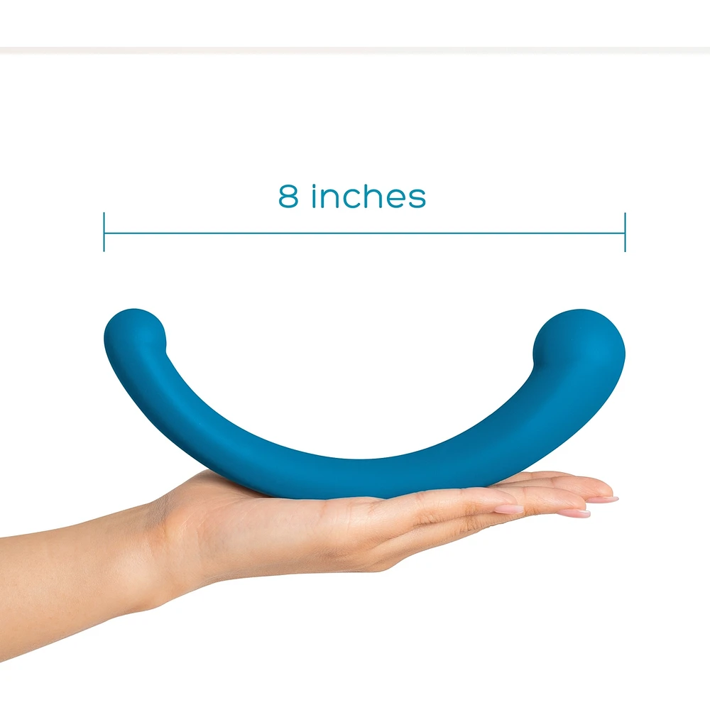 plusOne Dual Vibrating Arc, Personal Massager with 5 Powerful Vibration Settings, Rechargeable, Fully Waterproof