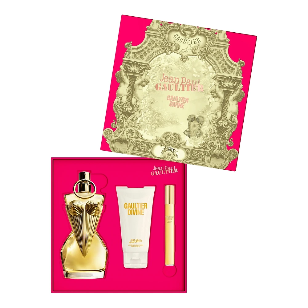 Coffret-Cadeau Gaultier Divine 3 Piďż˝ces
