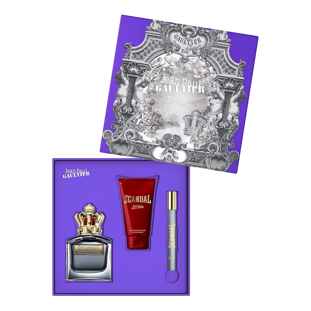 Coffret-Cadeau Scandal Pour Homme 3 Pièces