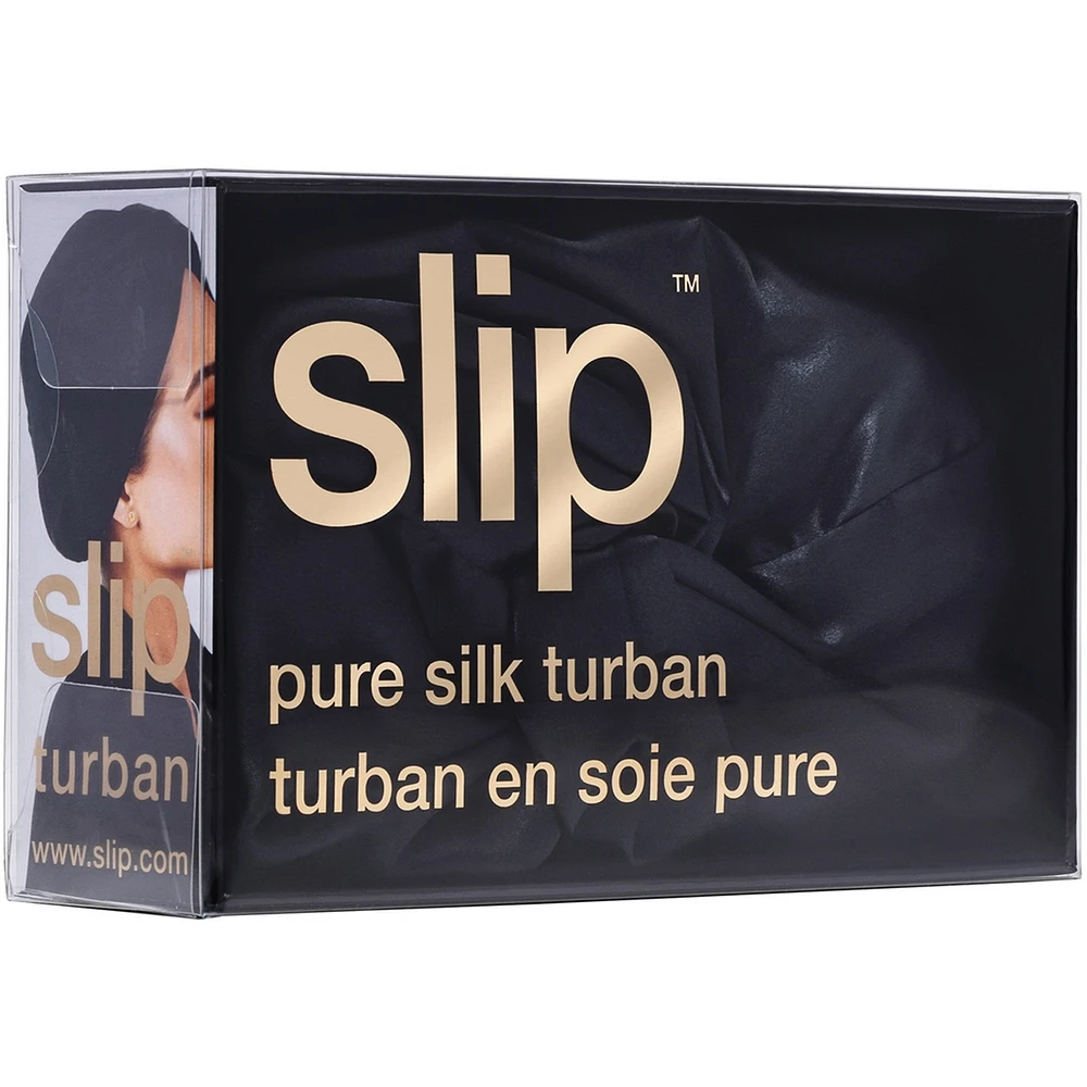 turban pure soie slip - rose
