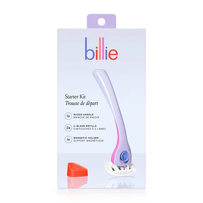 Trousse de départ de rasoir Billie pour femmes – Lilas