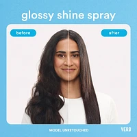 Glossy Shine Spray with Heat Protectant