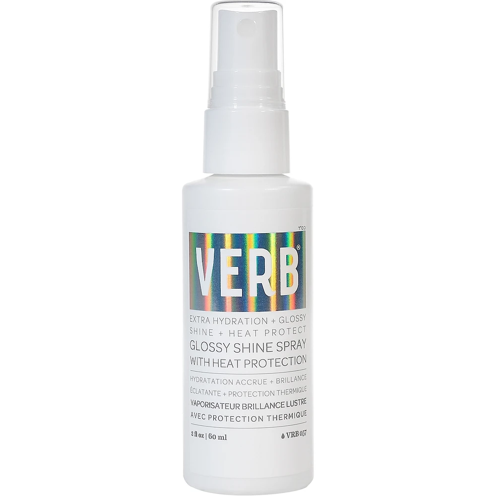 Glossy Shine Spray with Heat Protectant