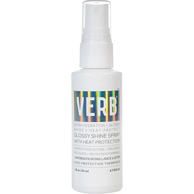 Glossy Shine Spray with Heat Protectant