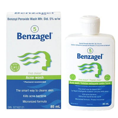5% Solution Nettoyant contre l'acne