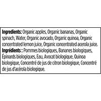 Superblends: apples, bananas, spinach + avocado