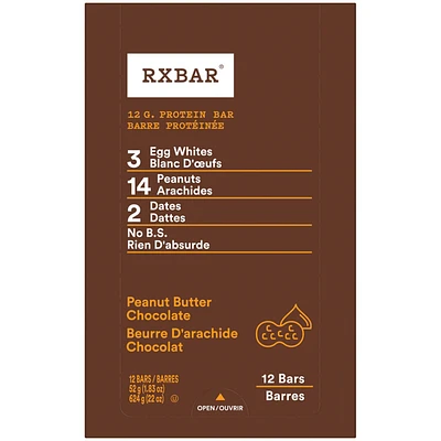 RXBAR Chocolate Peanut Butter 12x52g
